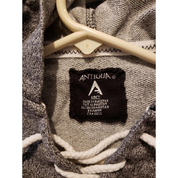 St Paul Saints Small Gray Womans Hooded Pull Over Sweatshirt - Picture 3 of 3